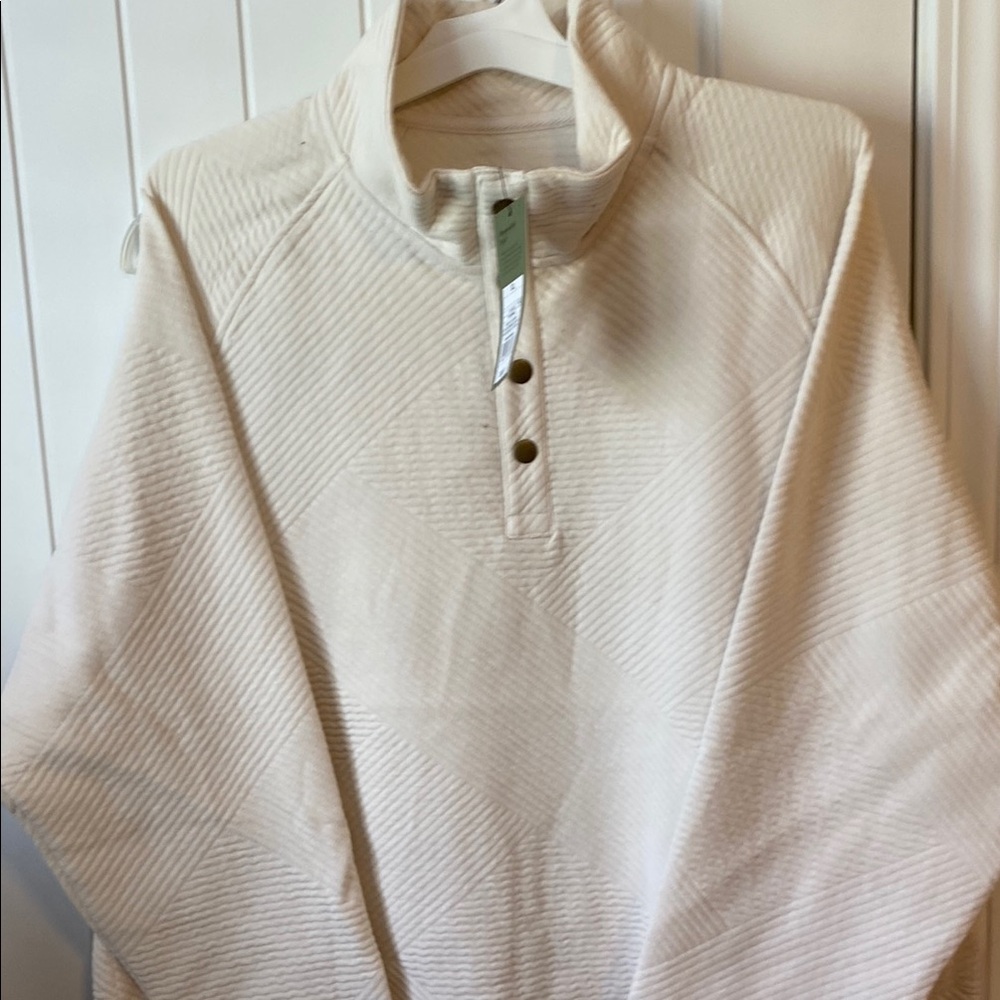 Goodfellow & Co. cream color pullover. Size XL